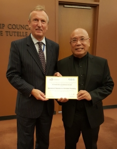 Stephen Ibaraki, IFIP IP3 at UN WSIS review